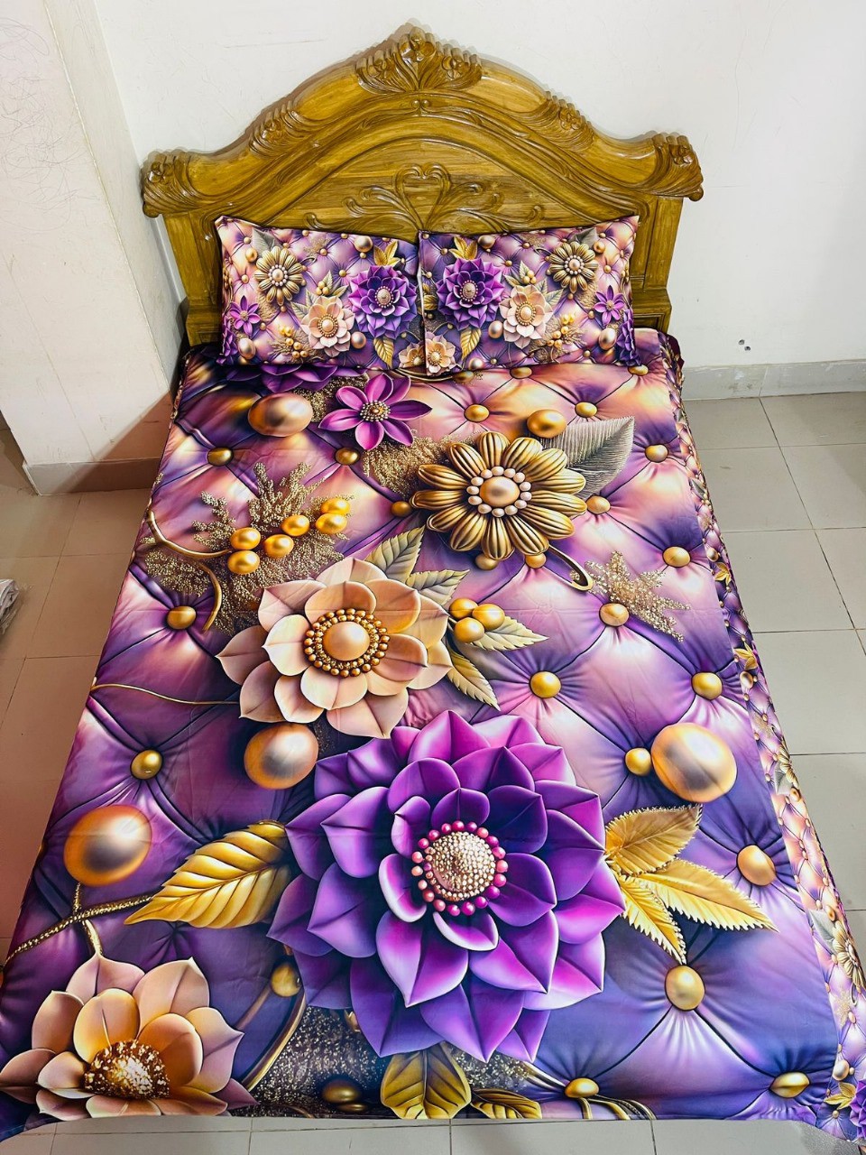 Premium 3D Print Table Cloth Set